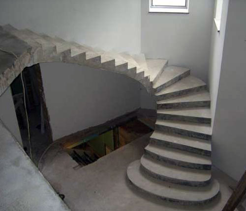 Монолитная лестница 